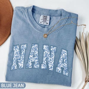 Comfort Colors® Nana Shirt, Toile Floral Nana Shirt, Nana Tee, Cute Nana Shirt, Gift for Nana, Grandma Gift, Grandmother Shirt, Grandma Mimi