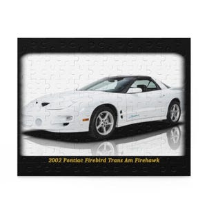Iconic 2002 Pontiac Firebird Trans Am Firehawk Temp Puzzle (120 pcs) –