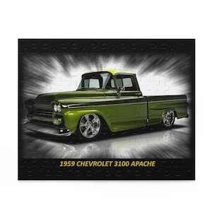 1959 CHEVROLET 3100 APACHE - 120 Piece Puzzle