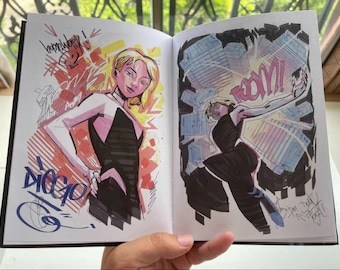 マイルズ・モラレスのスケッチブック、グラフィティ、ピーター・B