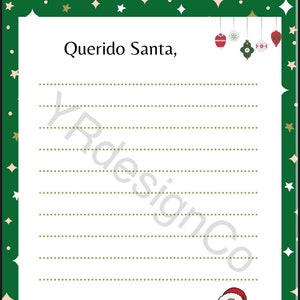 Carta para Papá Noel / Letter to Santa Claus
