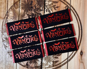 Fake Chocolate Bars Vampire Halloween Wreath Attachment, Tiered Tray Decor