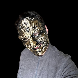 Elm Street Freddy Krueger Full Face Resin Mask,Nightmare Mask | Personalized Color Selection