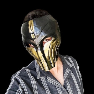 Shadowbane Full Face Mask Warrior Armor Helmet Mask Cosplay Mask | Personalized Color Selection