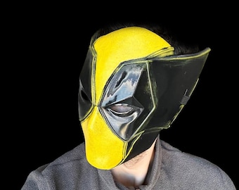 Handmade Wolveri_ne Full Face Mask: Unisex Superhero Helmet