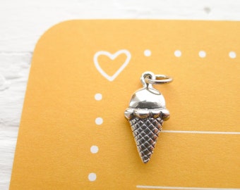Summer Charms 925 Sterling Silver Charm Sweet Cake Candy Ice Cream Dangle Pendant Charms Fit Charm Bracelet Jewelry