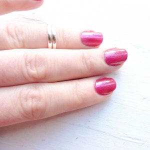 Thin Blank Rings Size 4 Knuckle or Midi Size Sterling Silver Band 2mm Plain Finger Rings (RHSR224)