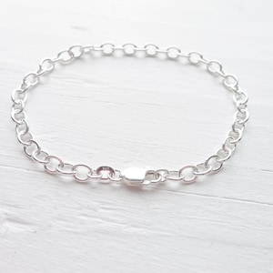Charm Bracelet Chain Sterling Silver (NH29007L)