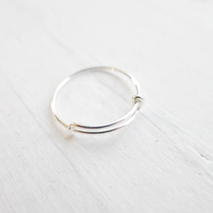 Sterling Silber verstellbaren Ring fügen Sie einen Charme erweiterbare Größe 6 7 8 Charm Ringe (RR615352)