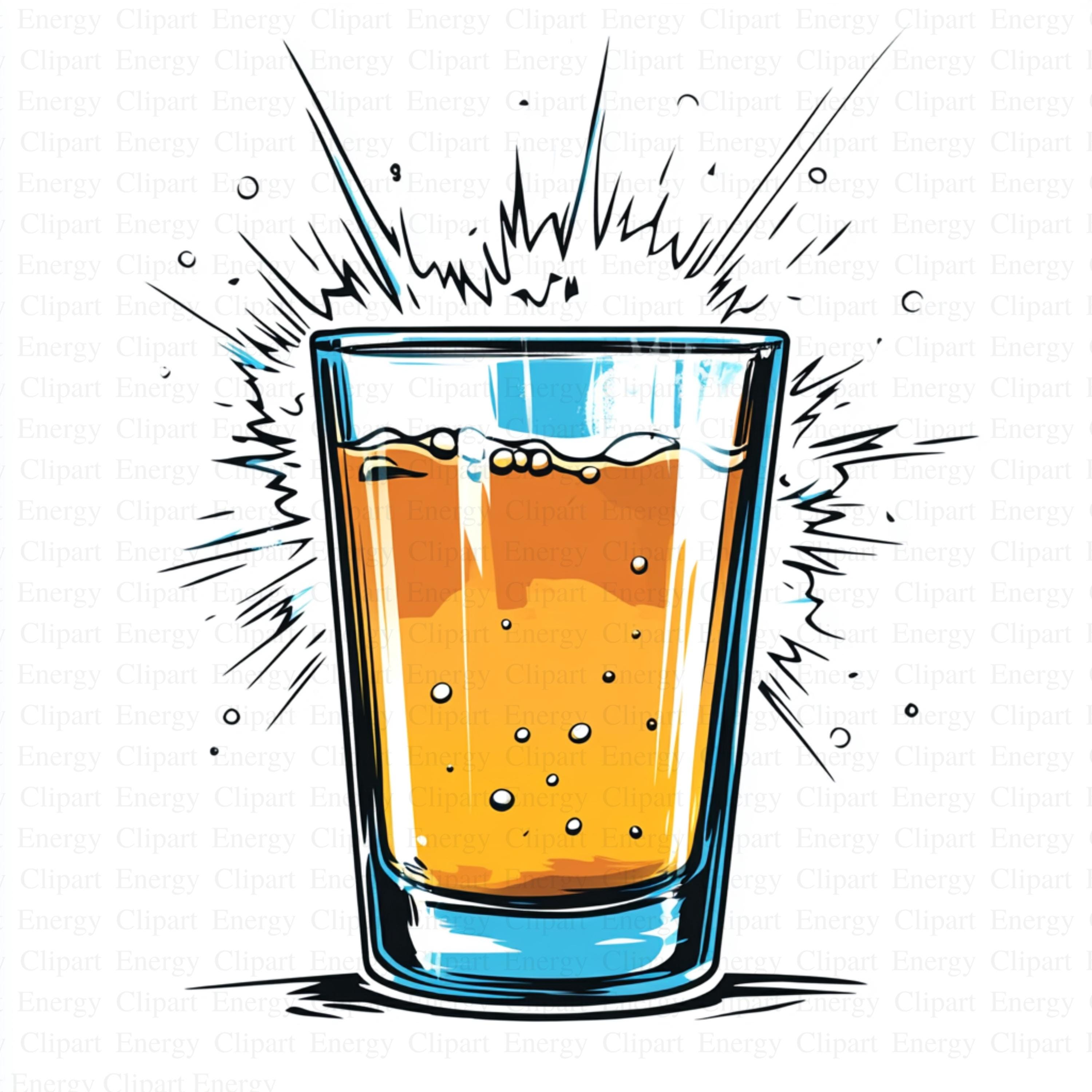 Shot Glass Clipart | 5 High Quality Jpg's | Digital Download | Shot ...