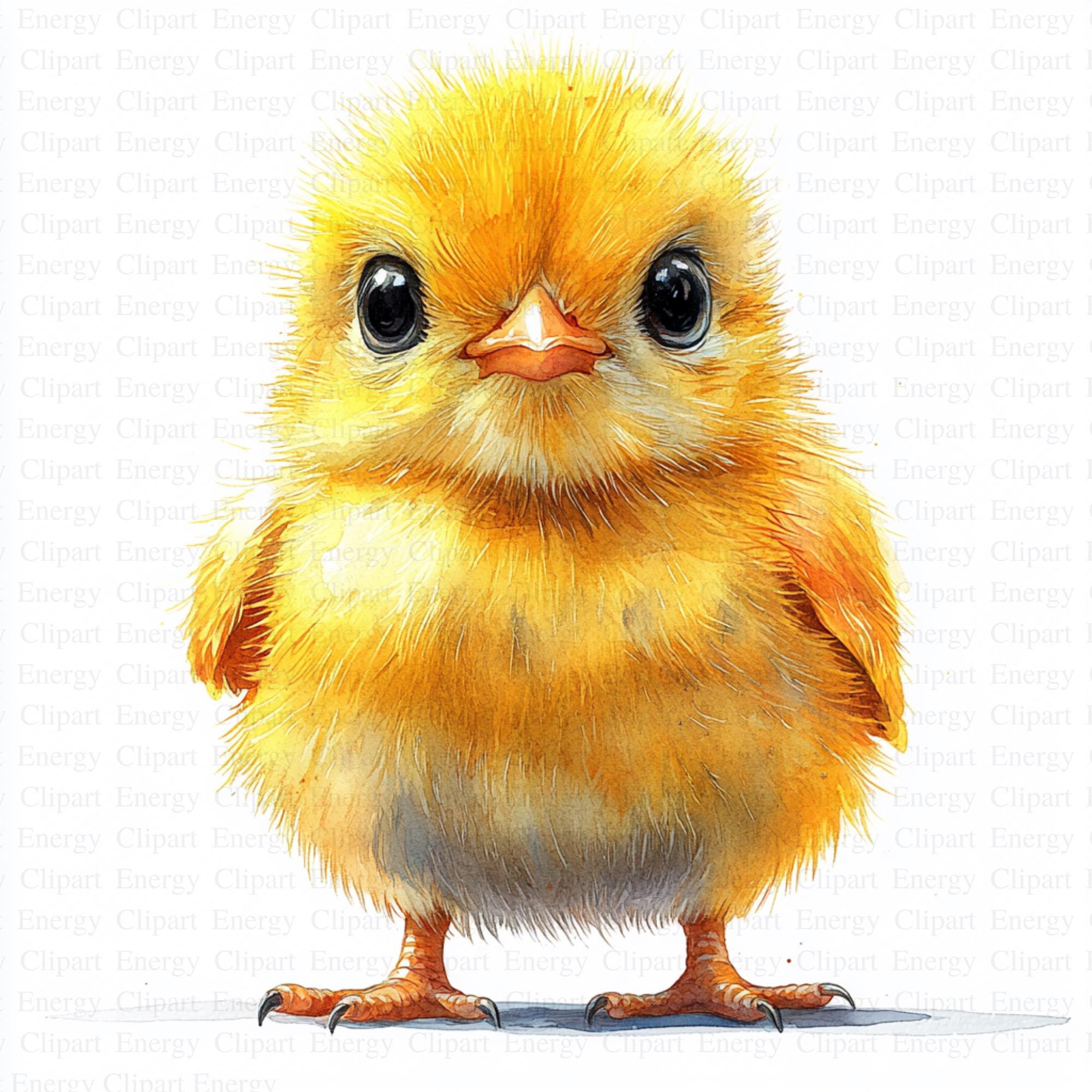 Cute Chick Clipart | 5 High Quality Jpgs | Digital Download | Nursery ...