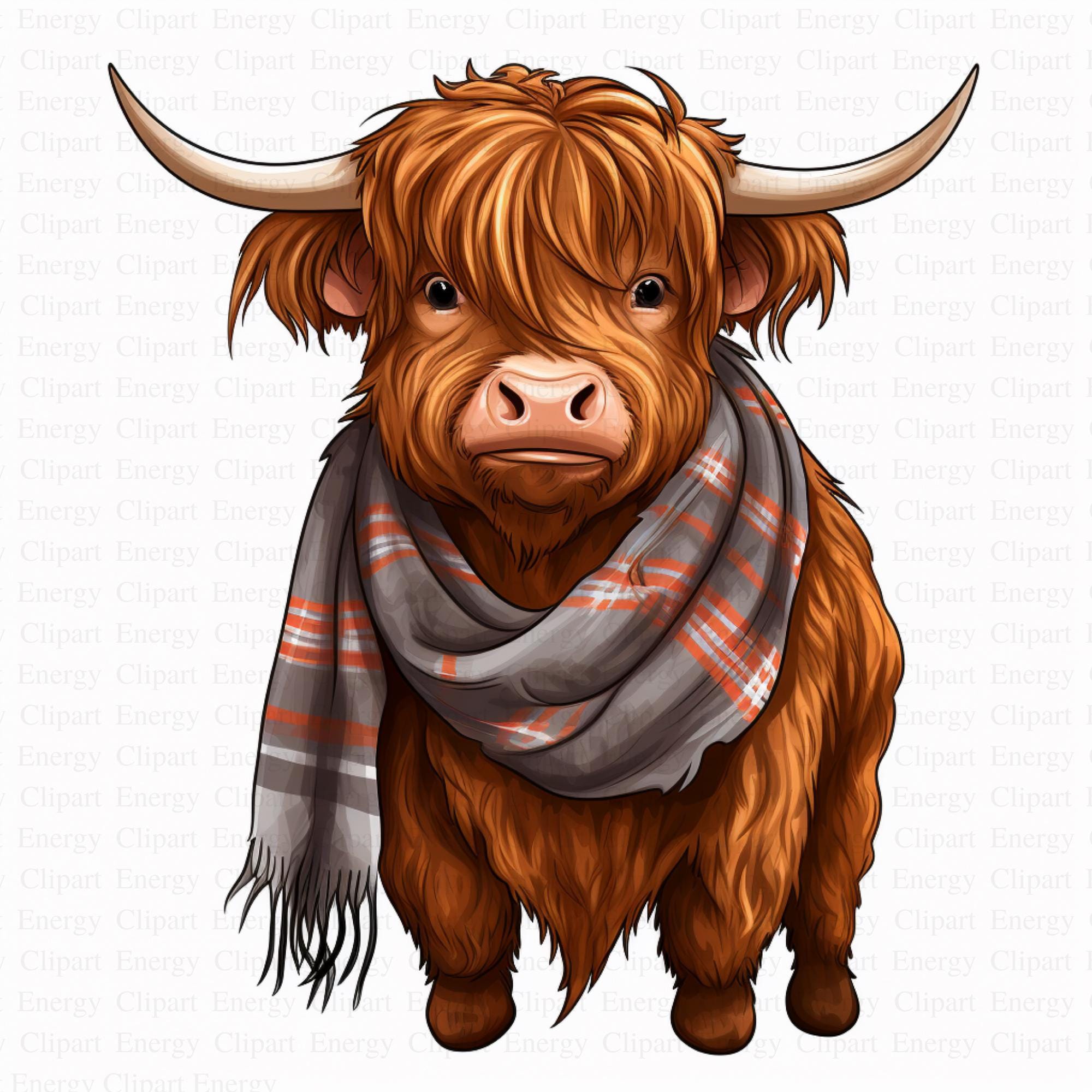 Hghland Cow Canvas Wall Art Farmhouse Décor - Etsy