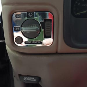 95-98 Obs Chevy/ GMC Truck Suv Billet Headlight Switch Panel