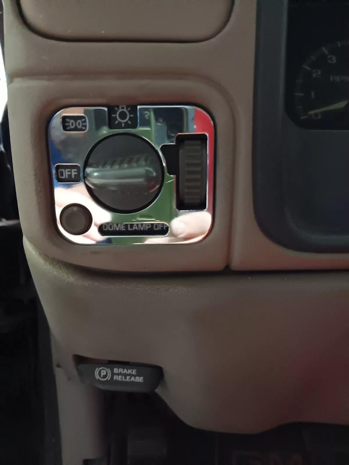 95-98 Obs Chevy/ GMC Truck Suv Billet Headlight Switch Panel - Etsy