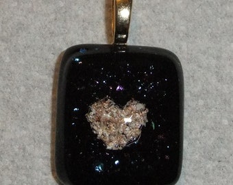 Remembrance Jewelry For Pet Ashes Glass Pendant