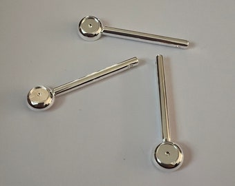 1 pendulum pendant setting for fused glass - item #S186