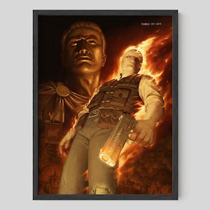 Fallout New Vegas ポスター：ジョシュア・グラハム アートプリント