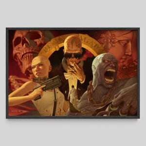 "Fallout New Vegas Plakat ""Sierra Madre/Dead Geld"" Kunstdruck."