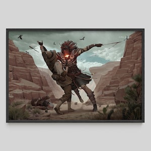 Fallout New Vegas Poster: Legion vs NCR Art Print