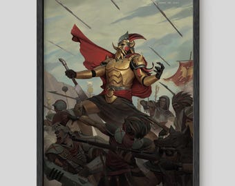Fallout New Vegas Poster: Caesar's Legion Art Print