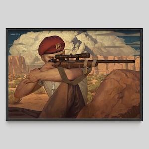 Fallout New Vegas ポスター：クレイグ・ブーン アートプリント