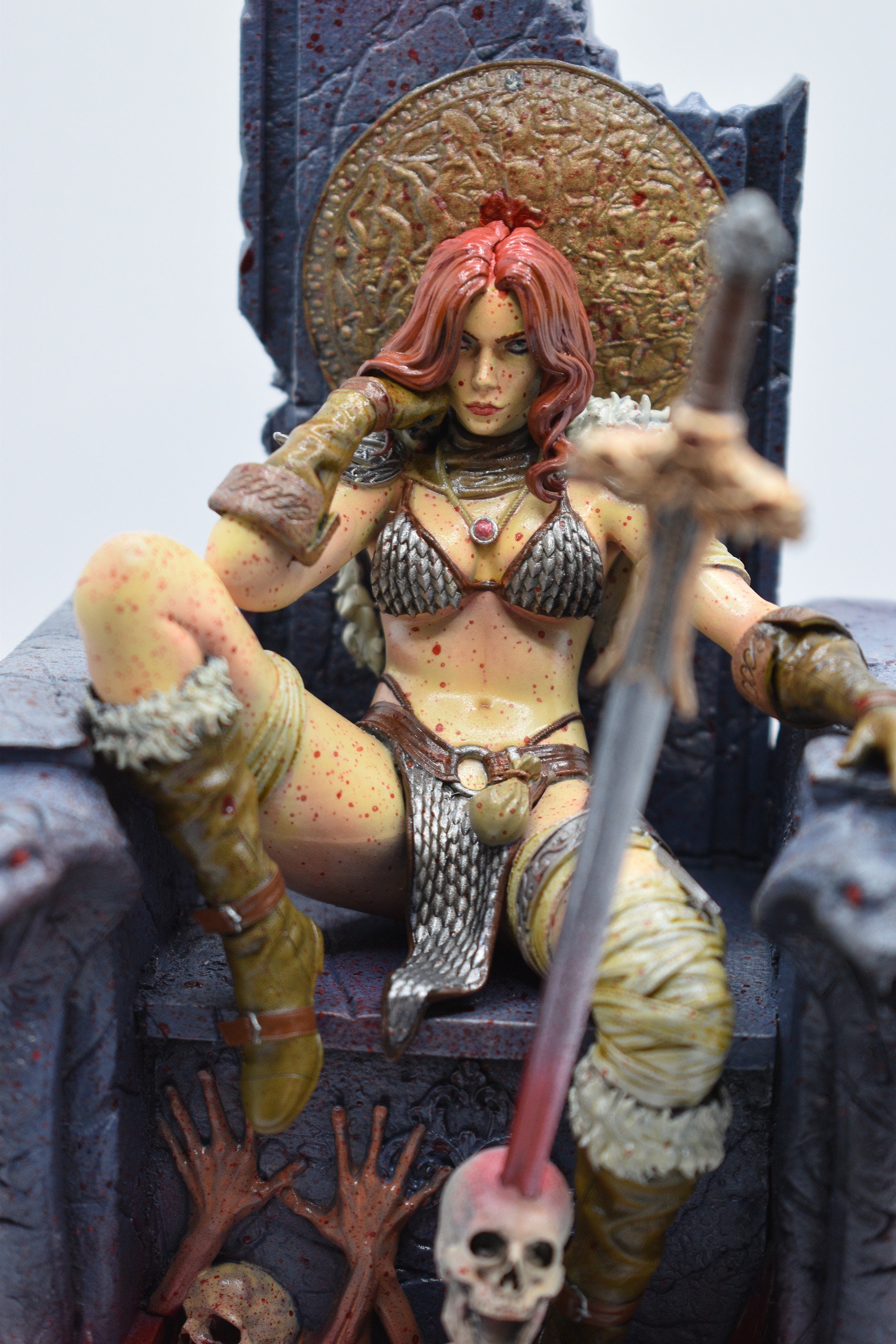アメコミ RED SONIJA STATUE 1/6 Scale Prime 1 Studio P1S MMRS-01 Hyborian Age Red Sonja 1/3 Statue
