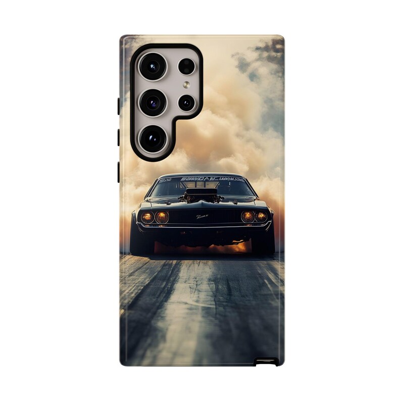 Muscle Car Tough Phone Case, Racing Burnout Design, Iphone, Galaxy ...