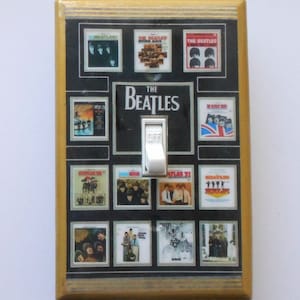 Beatle GOLD records Rock Single & Double- MATCHING SCREWS- Black Sabbath Pink Floyd Def Leppard Styx Aerosmith Led Zeppelin Kiss Cream Queen