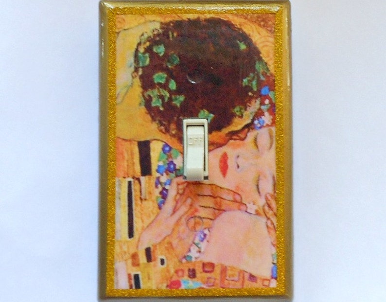 Light Switch Plate /& Outlet Covers KLIMT LADY WITH A FAN