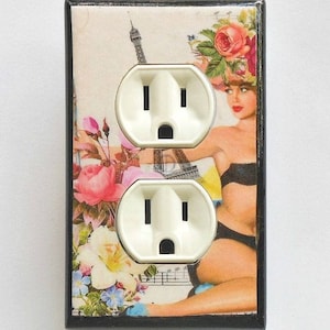 Newest PIN UP Switch plates Outlets & ROCKERS Retro pinup art wall decoration pinup poster light switch covers pin up wall decor rockabilly image 10