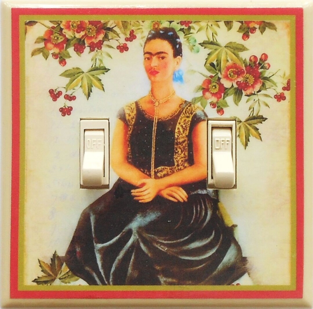Beautiful Frida Plates & MATCHING SCREWS- Frida Switchplates Frida ...