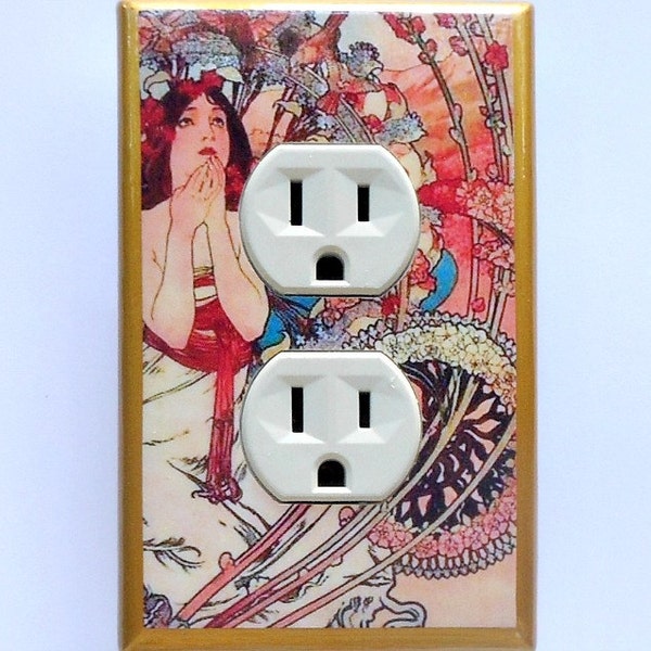 Art Nouveau Wall Stickers Etsy