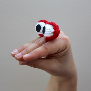 Googlers finger or hand puppets INSTANT DOWNLOAD PDF Knitting Pattern image 2