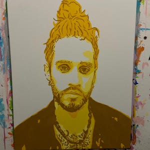 Wall Decor Russ Pop Art | 16x20 Canvas | Bold and Dynamic Tribute