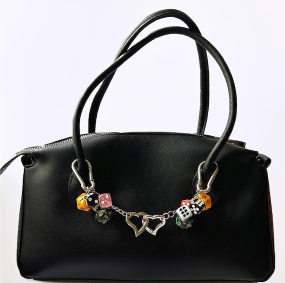Zszkoz Portachiavi per borsa a forma di dado, per donne e