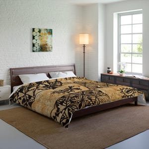 Tongaanse Ngatu-designdekbed