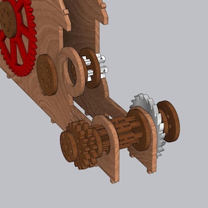 Laser Cut Water Mill Model: SVG DXF Project Plans (digital Download) - Etsy