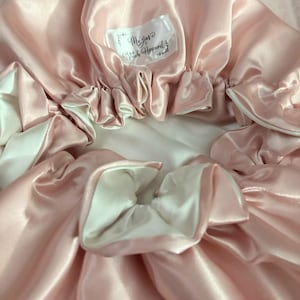 Reversible Satin Bonnet