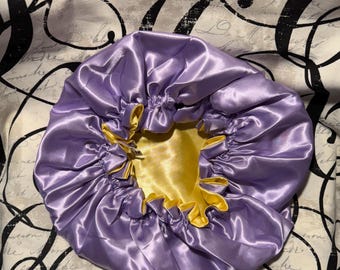 Reversible Satin Bonnet-Satin Lined