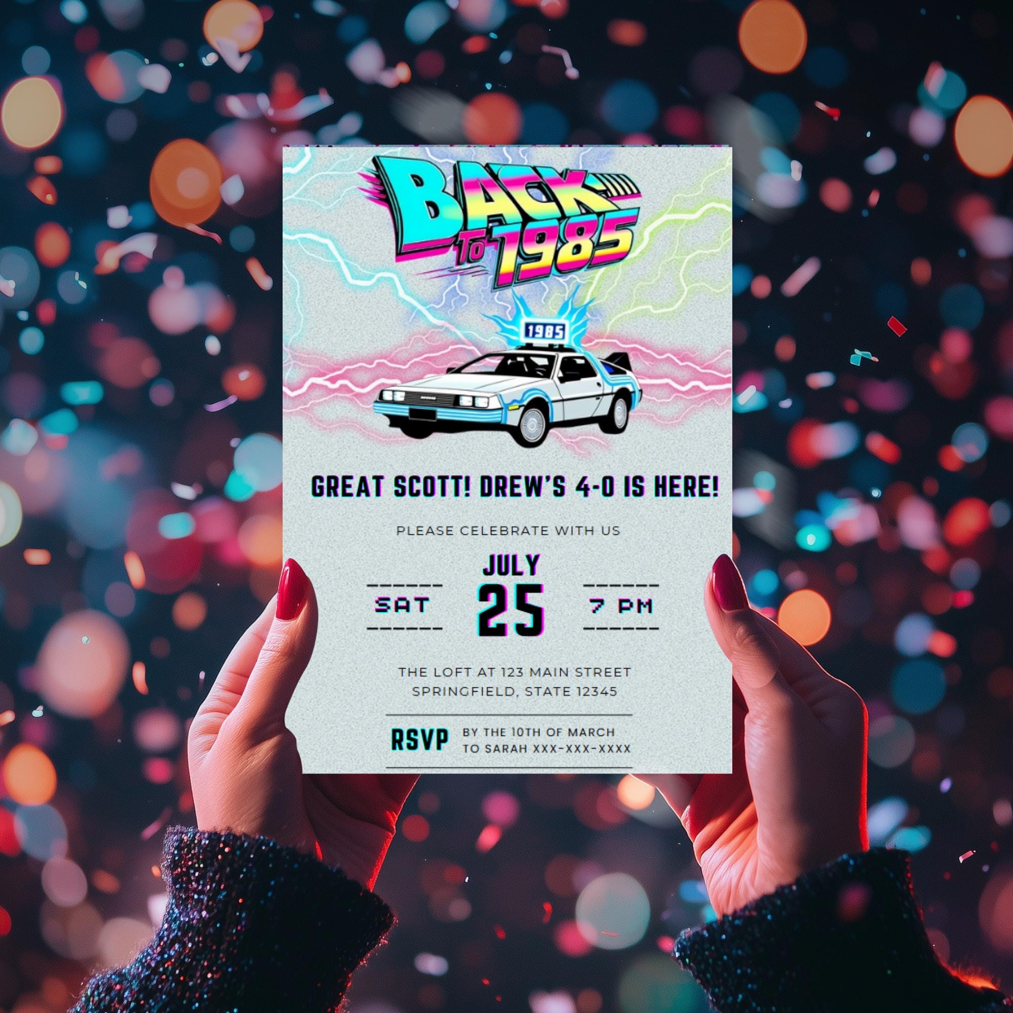 Millésime rétro années 80 France