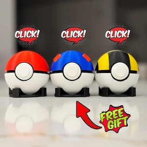 Fidget Clicker Pokéball