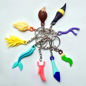 Eevee Evolutions Tail Keychain
