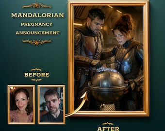 Star Wars Digital Pregnancy Announcement Video