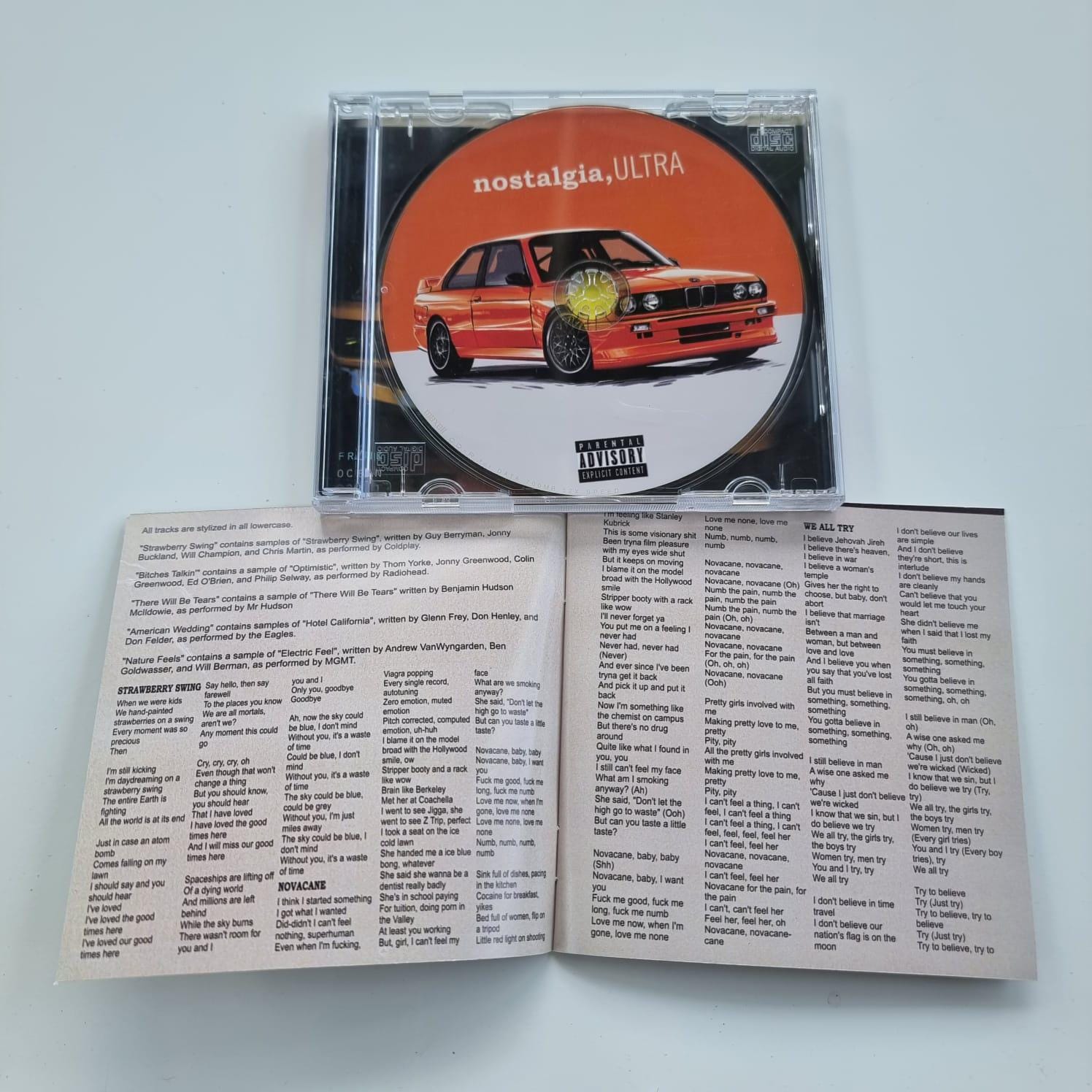 Frank Ocean : Nostalgia Ultra - Audio CD - Etsy