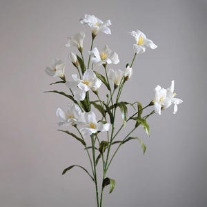 Faux Poppy Stem | High Quality Artificial Flowers | Silk Poppy Branch for Wedding, Home Décor, Centerpieces, DIY Floral Arrangements