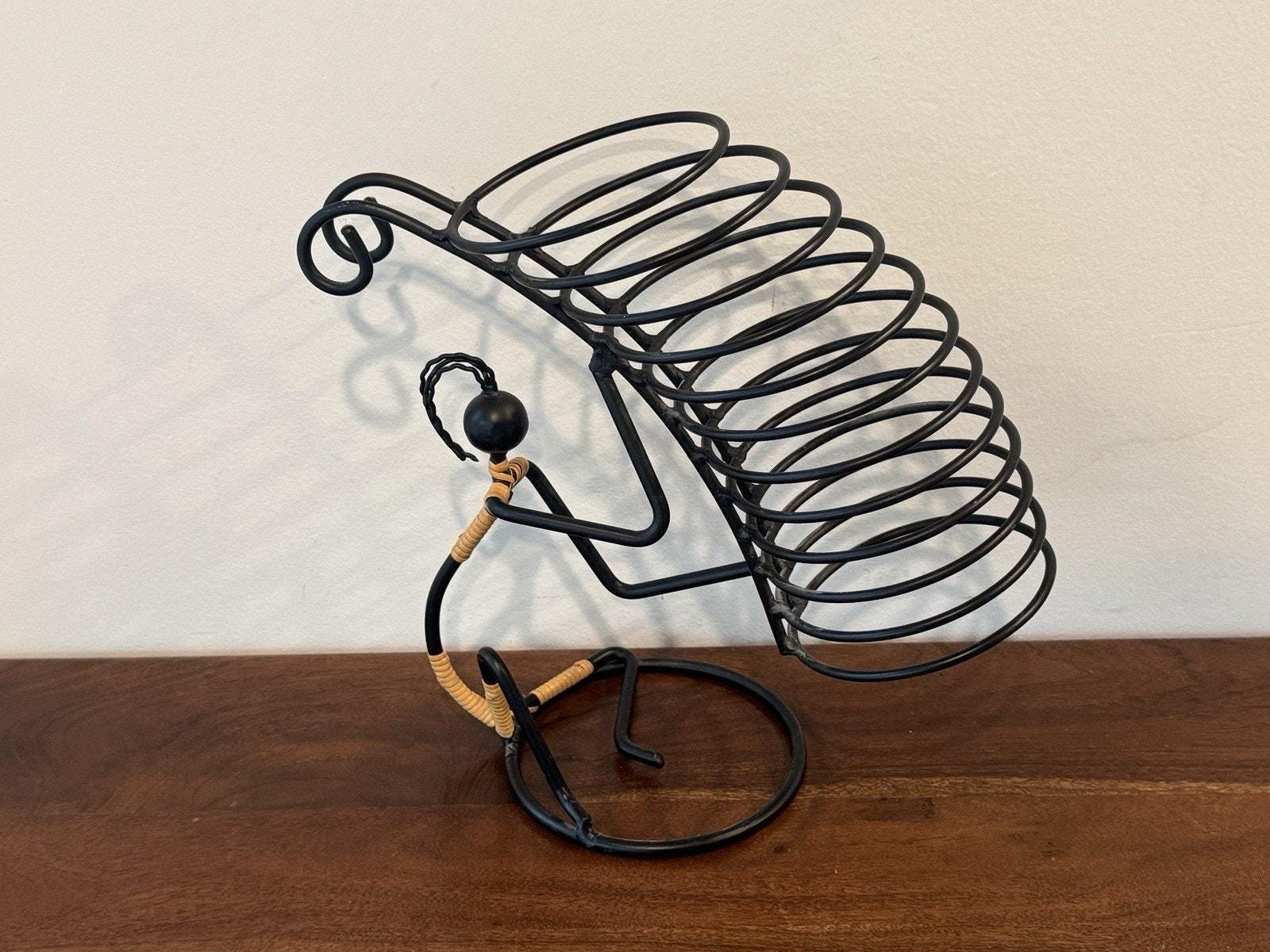 希少 Vintage l Wire CDラック CDタワー 125cm 希少 Vintage l Wire CDラック CDタワー 125cm