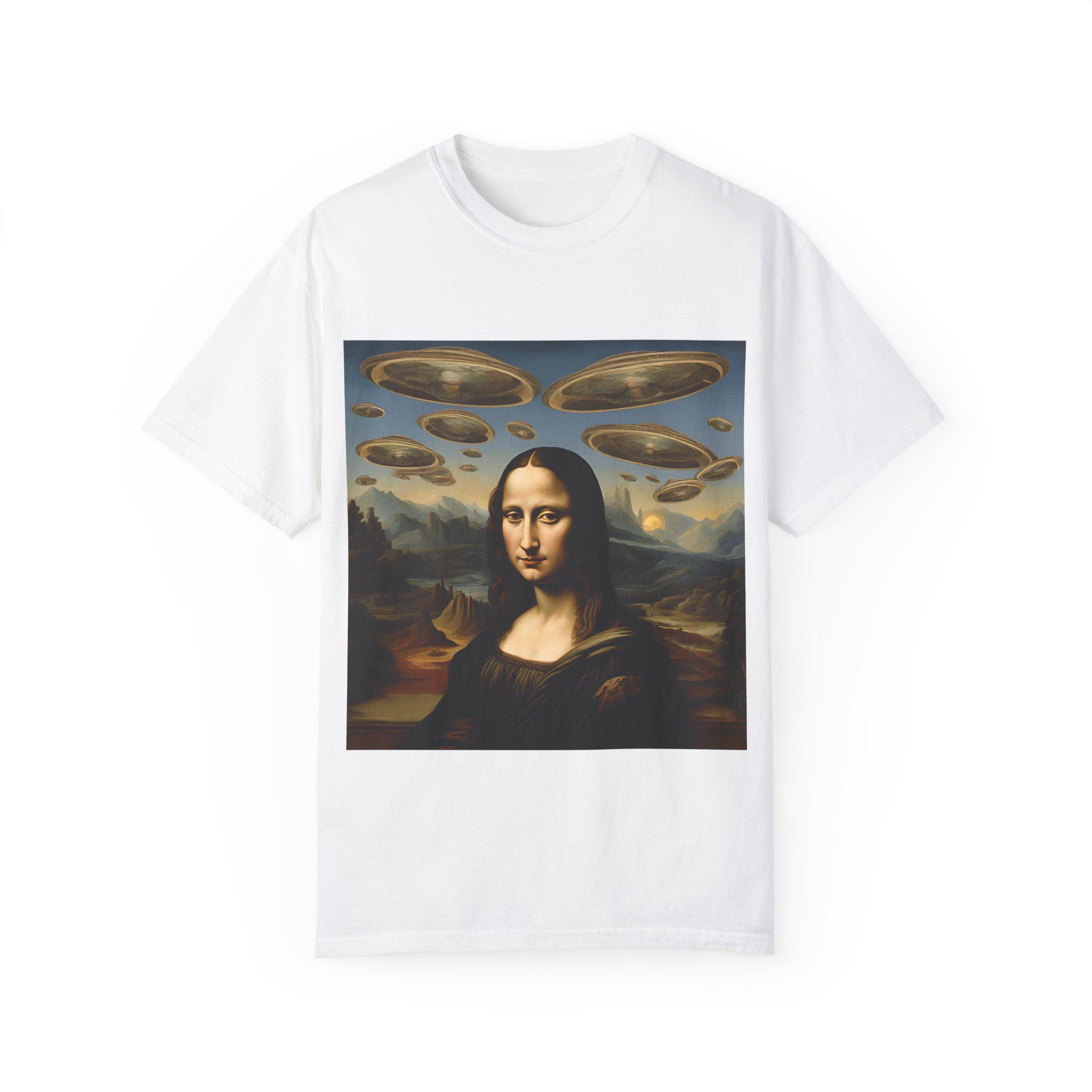 激レア ALIEN × Mona Lisa Tシャツ パロディ｜メンズ