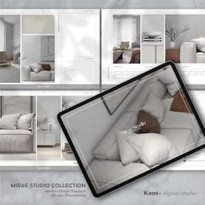 Interior Design Template Canva and PowerPoint-Interior Designer-Project Presentation-Renovation Planner-MoodBoard-Interior Design Proposal.