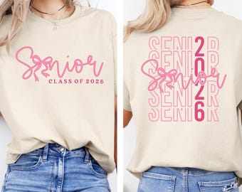 Senior Class of 2026 T-Shirt: Graduation Gift