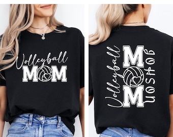 Volleyball Mom Shirt, Custom Team Name, Player Number, Game Day Tee